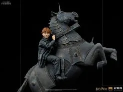 Harry Potter - Figurine Ron Weasley At The Wizard Chess, Deluxe Art Scale -Jeux Vidéo Soldes Magasin figurine ron weasley wizard chess deluxe art scale 5