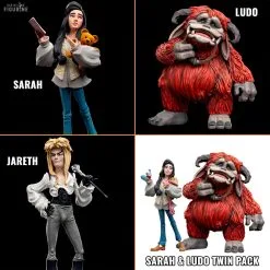 Labyrinth - Figurine Sarah Williams, Ludo, Jareth Ou Pack Limité Sarah & Ludo Twin, Mini Epics -Jeux Vidéo Soldes Magasin figurine sarah williams ludo jareth pack limite sarah ludo twin mini epics 4