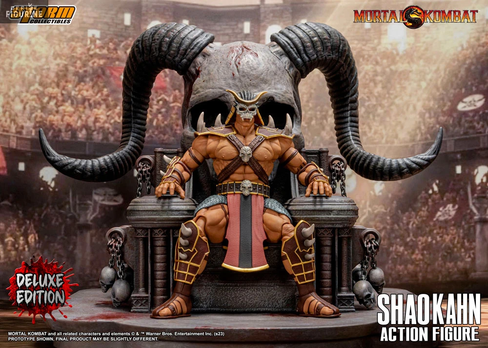 Mortal Kombat - Figurine Shao Kahn Classique Ou Deluxe 5 Mortal Kombat - Figurine Shao Kahn Classique Ou Deluxe – Image 5