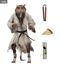 Les Tortues Ninja - Figurine Splinter, Foot Soldier (Bladed Ou Melee) Ou Shredder