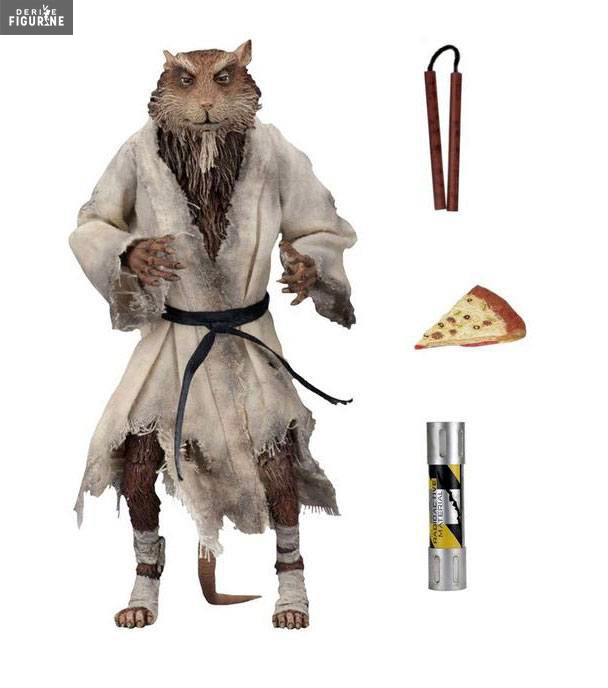 Les Tortues Ninja - Figurine Splinter, Foot Soldier (Bladed Ou Melee) Ou Shredder 1 Les Tortues Ninja - Figurine Splinter, Foot Soldier (Bladed Ou Melee) Ou Shredder