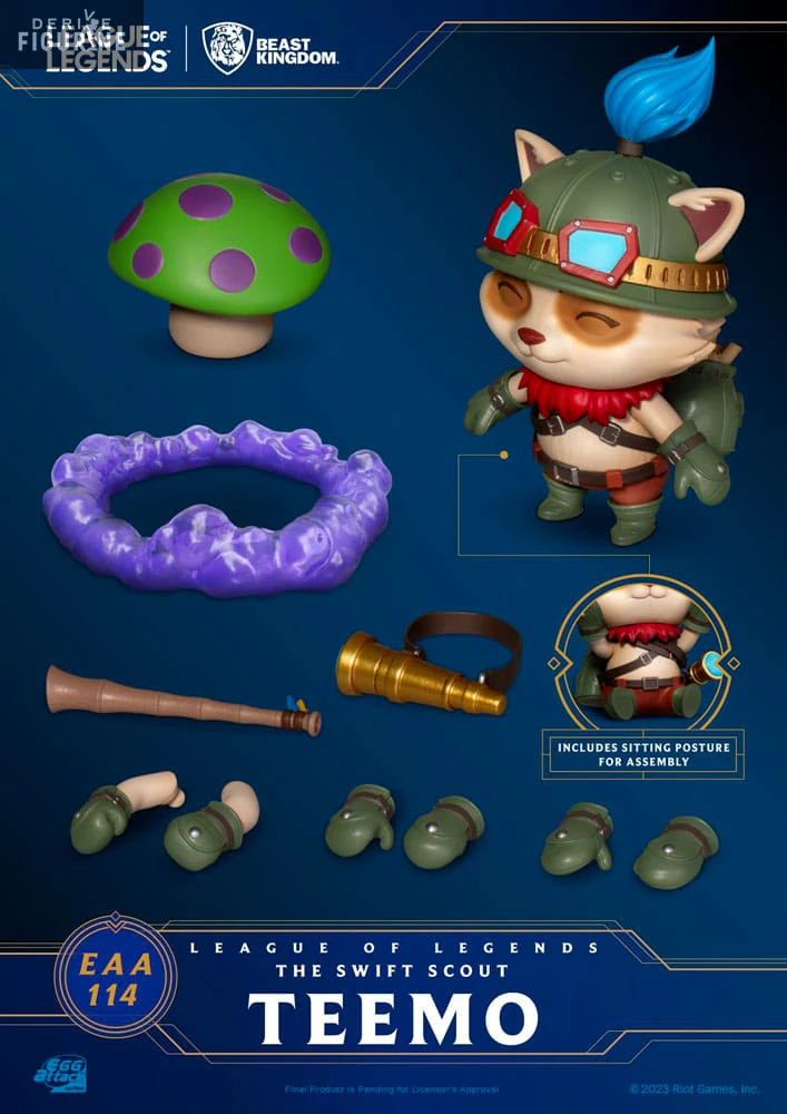 PRÉCOMMANDE - League Of Legends - Figurine Teemo, The Swift Scout Egg Attack 3 PRÉCOMMANDE - League Of Legends - Figurine Teemo, The Swift Scout Egg Attack – Image 3
