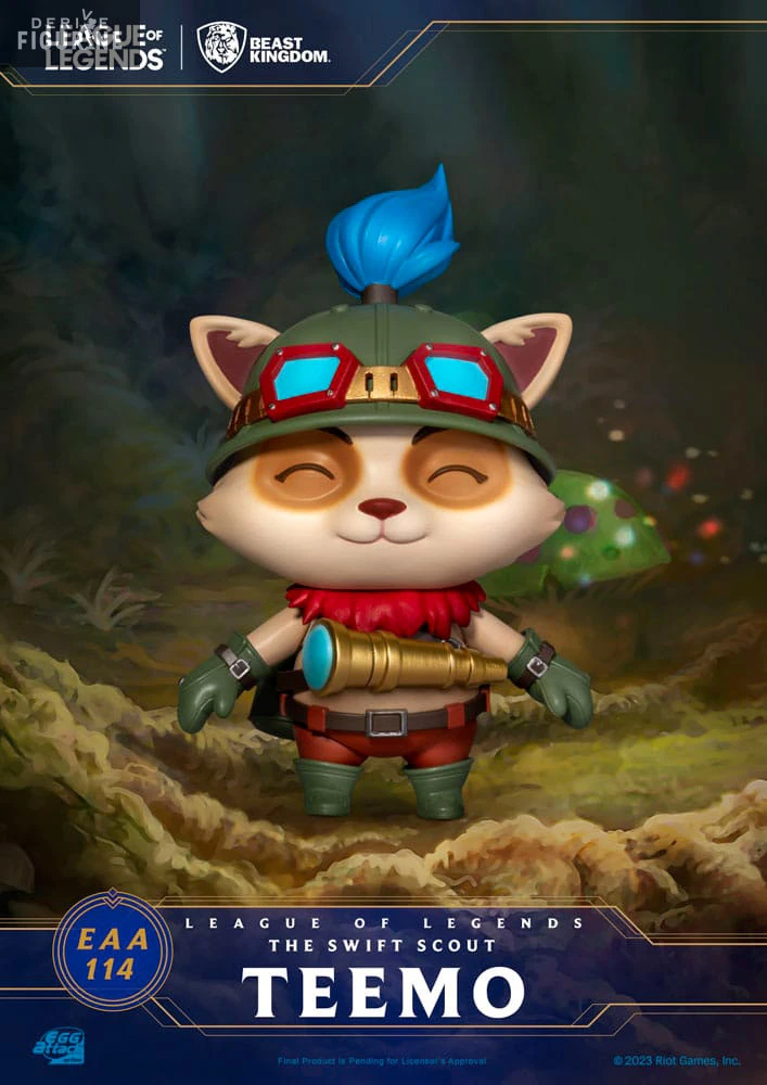 PRÉCOMMANDE - League Of Legends - Figurine Teemo, The Swift Scout Egg Attack 1 PRÉCOMMANDE - League Of Legends - Figurine Teemo, The Swift Scout Egg Attack