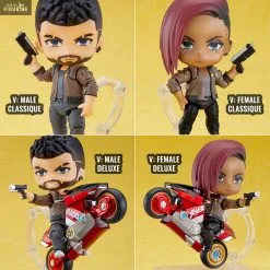 Cyberpunk 2077 - Figurine V: Female Ou V: Male, Classique Ou Deluxe, Nendoroid -Jeux Vidéo Soldes Magasin figurine v female v male classique deluxe nendoroid 1