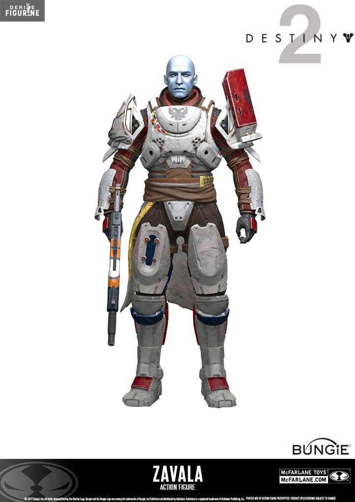 Destiny 2 - Figurine De Zavala 1 Destiny 2 - Figurine De Zavala