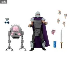 Les Tortues Ninja - Pack 2 Figurines Shredder Vs Krang In Bubble Walker