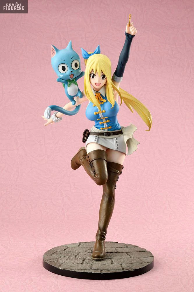Fairy Tail Final Season - Figurine Lucy Heartfilia & Happy 2 Fairy Tail Final Season - Figurine Lucy Heartfilia & Happy – Image 2