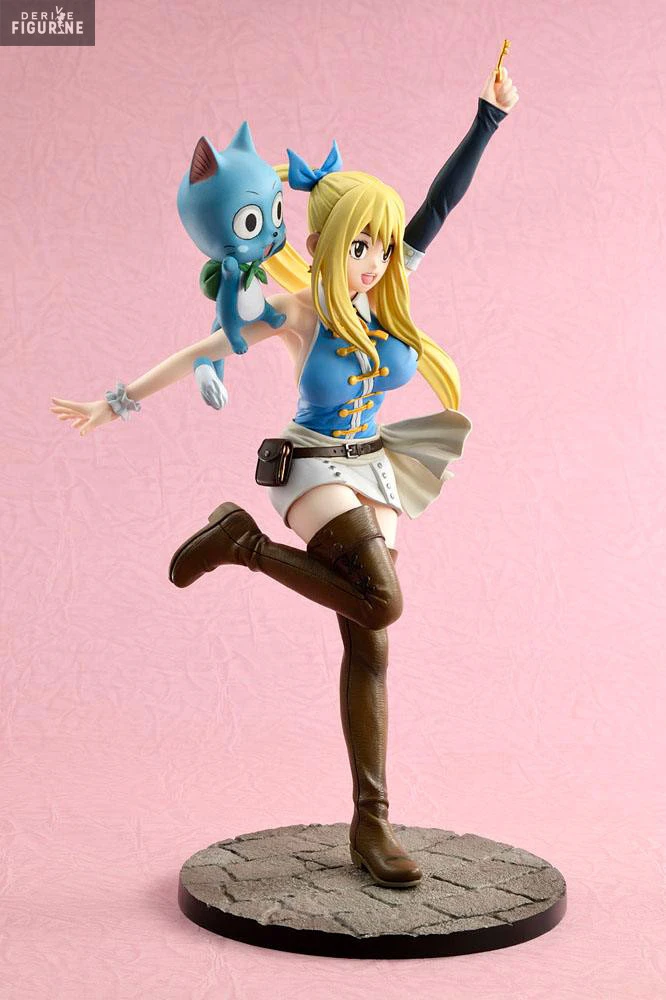 Fairy Tail Final Season - Figurine Lucy Heartfilia & Happy 4 Fairy Tail Final Season - Figurine Lucy Heartfilia & Happy – Image 4