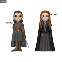 Game Of Thrones - Figurine Au Choix Arya Ou Sansa Stark, Rock Candy -Jeux Vidéo Soldes Magasin game of thrones figurine au choix arya ou sansa stark rock candy 1