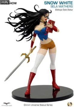 Grimm Fairy Tales - Figurine Sela Mathers, Version Snow White Bishoujo -Jeux Vidéo Soldes Magasin grimm fairy tales figurine sela mathers version snow white bishoujo 3
