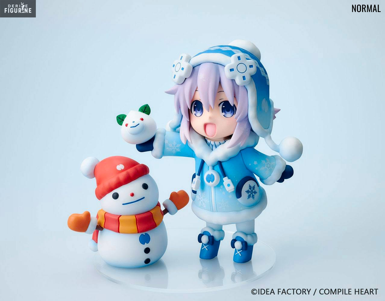 Hyperdimension Neptunia - Figurine Snow Neptune Normal Ou Fuwa Fuwa, Dekachiccha! 1 Hyperdimension Neptunia - Figurine Snow Neptune Normal Ou Fuwa Fuwa, Dekachiccha!