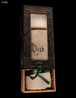 Le Hobbit - Réplique Contrat Bilbon Sacquet -Jeux Vidéo Soldes Magasin le hobbit replique contrat bilbon sacquet 2