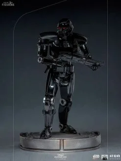 Star Wars The Mandalorian - Figurine Dark Trooper, BDS Art Scale
