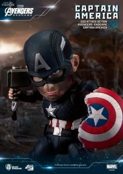 Marvel, Avengers Endgame - Figurine Captain America Ou Thor, Egg Attack -Jeux Vidéo Soldes Magasin marvel avengers endgame figurine captain america thor egg attack 5
