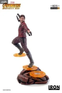 Marvel, Avengers Infinity War - Figurine Au Choix Star-Lord Ou Drax, BDS Art Scale