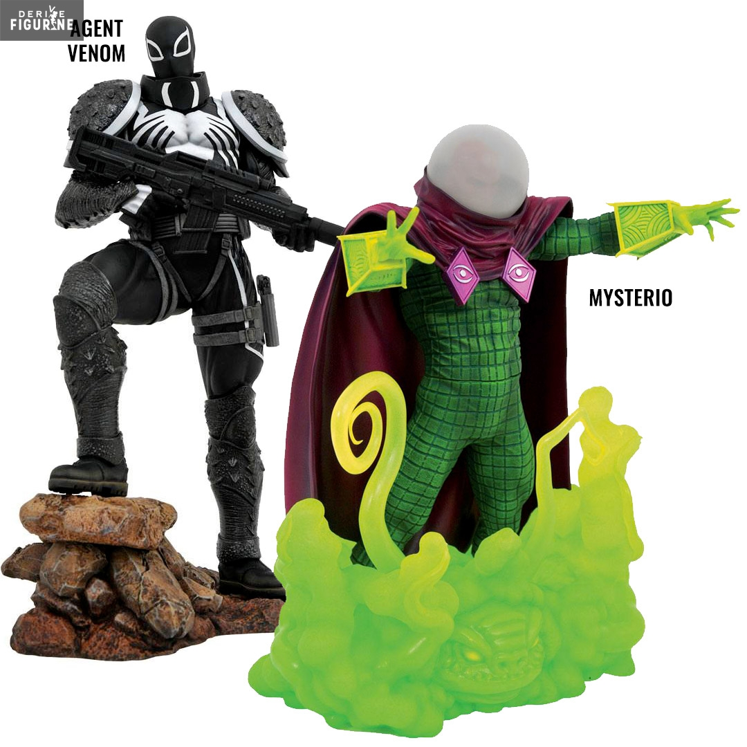 Marvel Comic - Figurine Mysterio Ou Agent Venom, Gallery 2 Marvel Comic - Figurine Mysterio Ou Agent Venom, Gallery – Image 2