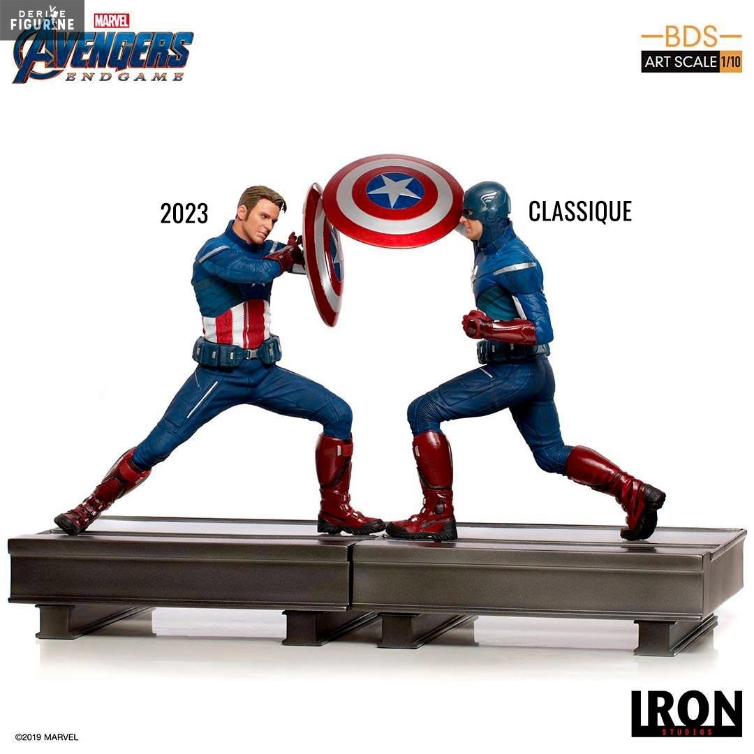 Marvel, Avengers : Endgame - Figurine Captain America Classique Ou 2023, BDS Art Scale 2 Marvel, Avengers : Endgame - Figurine Captain America Classique Ou 2023, BDS Art Scale – Image 2