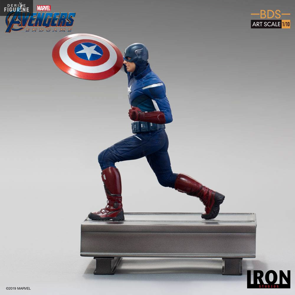 Marvel, Avengers : Endgame - Figurine Captain America Classique Ou 2023, BDS Art Scale 3 Marvel, Avengers : Endgame - Figurine Captain America Classique Ou 2023, BDS Art Scale – Image 3