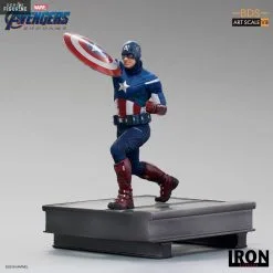 Marvel, Avengers : Endgame - Figurine Captain America Classique Ou 2023, BDS Art Scale