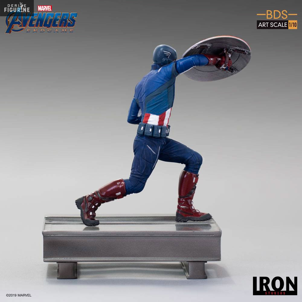 Marvel, Avengers : Endgame - Figurine Captain America Classique Ou 2023, BDS Art Scale 4 Marvel, Avengers : Endgame - Figurine Captain America Classique Ou 2023, BDS Art Scale – Image 4