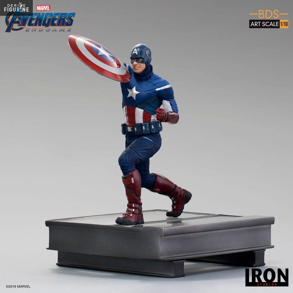 Marvel, Avengers : Endgame - Figurine Captain America Classique Ou 2023, BDS Art Scale 1 Marvel, Avengers : Endgame - Figurine Captain America Classique Ou 2023, BDS Art Scale
