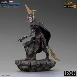 Marvel, Avengers : Endgame - Figurine Corvus Glaive, Proxima Midnight Ou Cull Obsidian, Black Order, BDS Art Scale