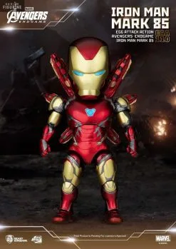 Marvel, Avengers Endgame - Figurine Iron Man Mark 85 Classique Ou Damaged, Egg Attack -Jeux Vidéo Soldes Magasin marvel endgame figurine iron man mark 85 classique damaged egg attack 2