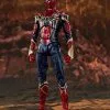 Marvel, Avengers : Endgame - Figurine Iron Spider, Captain America Ou Iron Man Mk 85 (Final Battle), S.H. Figuarts