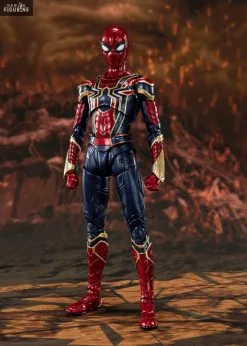 Marvel, Avengers : Endgame - Figurine Iron Spider, Captain America Ou Iron Man Mk 85 (Final Battle), S.H. Figuarts