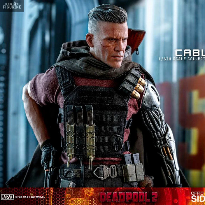 Marvel Deadpool 2 - Figurine Cable, Movie Masterpiece 2 Marvel Deadpool 2 - Figurine Cable, Movie Masterpiece – Image 2