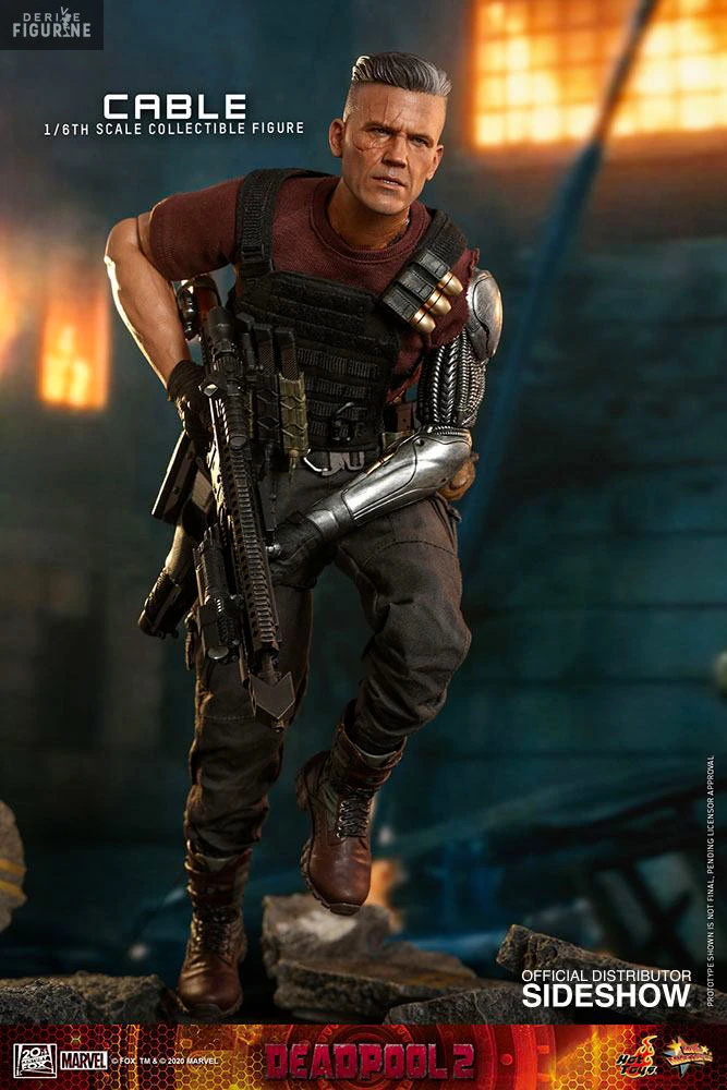 Marvel Deadpool 2 - Figurine Cable, Movie Masterpiece 3 Marvel Deadpool 2 - Figurine Cable, Movie Masterpiece – Image 3