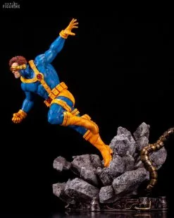 Marvel, X-Men - Figurine Cyclope, Fine Art -Jeux Vidéo Soldes Magasin marvel figurine cyclope fine art 2