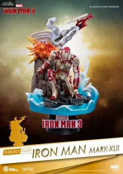 Marvel, Iron Man 3 - Figurine Iron Man Mark XLII, D-Select