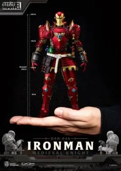 Marvel - Figurine Iron Man Medieval Knight Classique Ou Deluxe, Dynamic 8ction Heroes -Jeux Vidéo Soldes Magasin marvel figurine iron man medieval knight classique deluxe dynamic 8ction heroes 4
