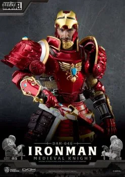 Marvel - Figurine Iron Man Medieval Knight Classique Ou Deluxe, Dynamic 8ction Heroes -Jeux Vidéo Soldes Magasin marvel figurine iron man medieval knight classique deluxe dynamic 8ction heroes 5