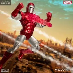 PRÉCOMMANDE - Marvel - Figurine Iron Man Silver Centurion, One:12 -Jeux Vidéo Soldes Magasin marvel figurine iron man silver centurion one12 3