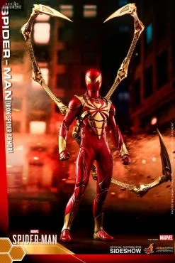 Marvel - Figurine Spider-Man (Iron Spider Armor), Video Game Masterpiece