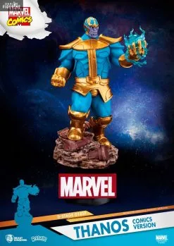 Marvel - Figurine Iron Spider-Man Ou Thanos Ver. Comics, D-Stage -Jeux Vidéo Soldes Magasin marvel figurine iron spider man thanos comics d stage 2