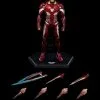 Marvel, Infinity Saga - Figurine Iron Man Mark 50, DLX