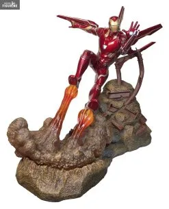 Marvel Avengers Infinity War - Figurine Iron Man (Premier Collection) Ou Thanos (Milestones)