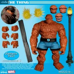 Marvel - Pack 4 Figurines Les 4 Fantastiques, Deluxe Steel Box, One:12 -Jeux Vidéo Soldes Magasin marvel pack 4 figurines les 4 fantastiques deluxe steel box one12 2