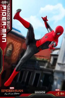 Marvel, Spider-Man : Far From Home - Figurine Spider-Man (Upgraded Suit), Movie Masterpiece -Jeux Vidéo Soldes Magasin marvel spider man far from home figurine upgraded suit movie masterpiece 2