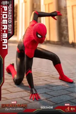 Marvel, Spider-Man : Far From Home - Figurine Spider-Man (Upgraded Suit), Movie Masterpiece -Jeux Vidéo Soldes Magasin marvel spider man far from home figurine upgraded suit movie masterpiece 4