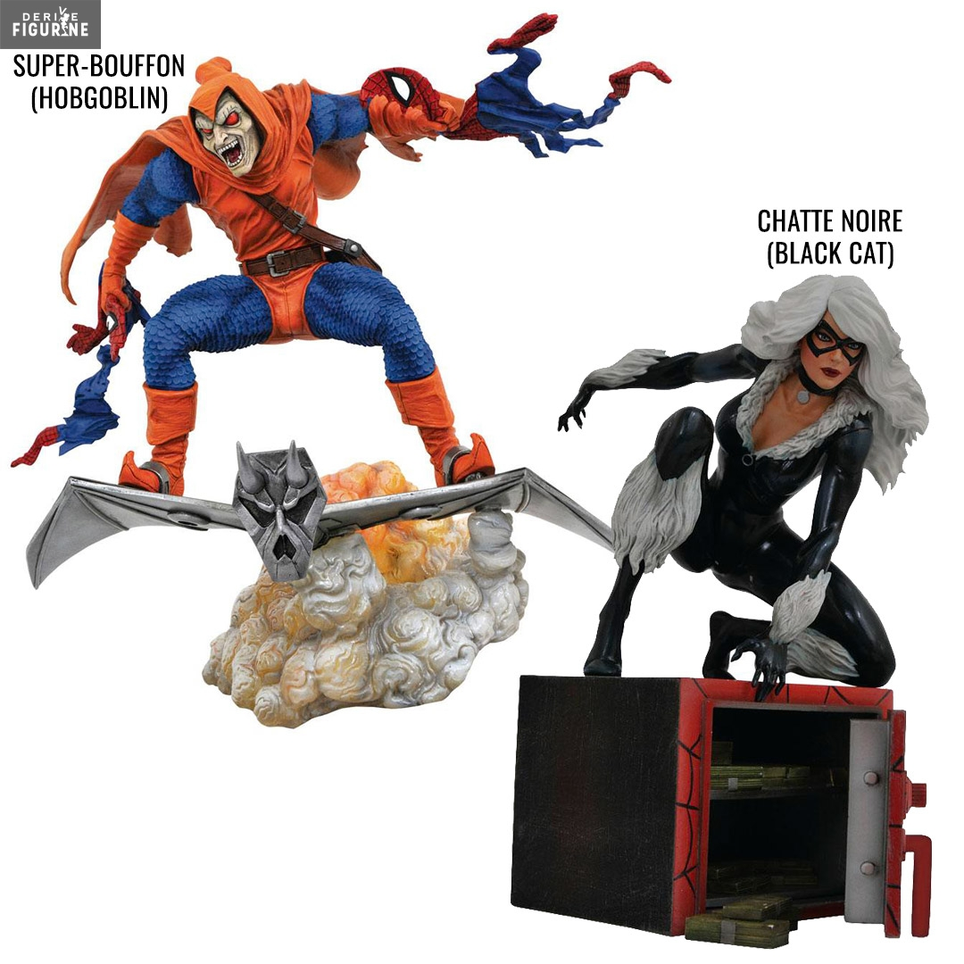 Marvel, Spider-Man - Figurine Au Choix Chatte Noire (Black Cat) Ou Super-Bouffon (Hobgoblin) 3 Marvel, Spider-Man - Figurine Au Choix Chatte Noire (Black Cat) Ou Super-Bouffon (Hobgoblin) – Image 3