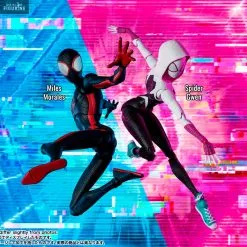 Marvel Spider-Man - Figurine Spider-Gwen Ou Miles Morales, S.H. Figuarts