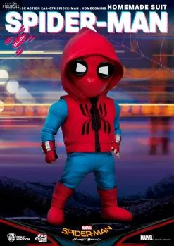 Marvel, Spider-Man: Homecoming - Figurine Spider-Man Homemade Suit, Egg Attack