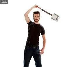 Marvel, Thor - Réplique Lumineuse Mjolnir, Legends -Jeux Vidéo Soldes Magasin marvel thor replique lumineuse mjolnir legends 4