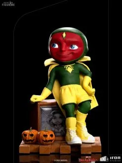 Marvel WandaVision - Figurine Vision Ou Wanda, Mini Co Halloween Version
