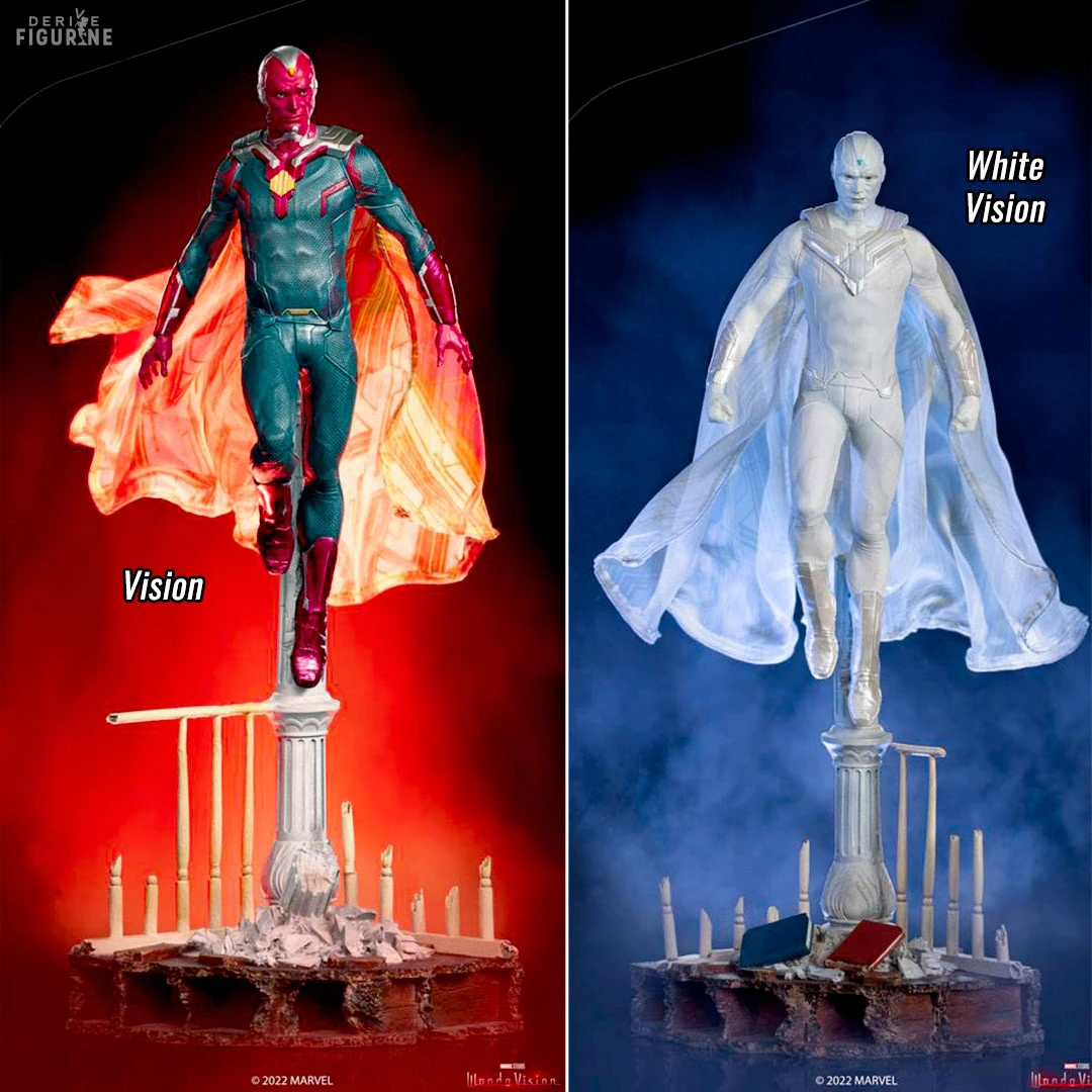 Marvel WandaVision - Figurine Vision Ou White Vision, BDS Art Scale 4 Marvel WandaVision - Figurine Vision Ou White Vision, BDS Art Scale – Image 4