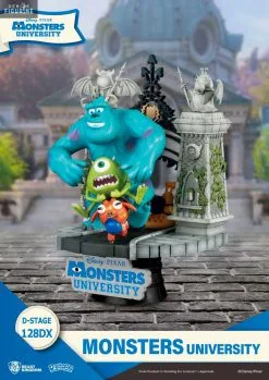 Disney/Pixar Monstres Academy - Figurine Mike & Sulley, D-Stage DX -Jeux Vidéo Soldes Magasin monstres academy figurine mike sulley d stage 2